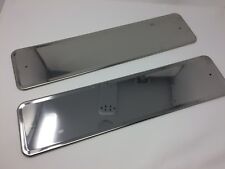 2 x Chrom Nummernschild Surround Auto Van