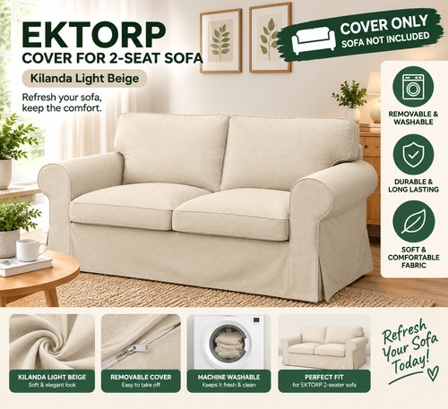 Neuer ikea ektorp - bezug, für