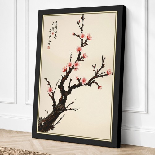 Blühender zweig japandi - blühender,