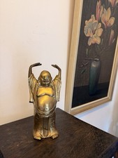 Messingfigur Happy Buddha