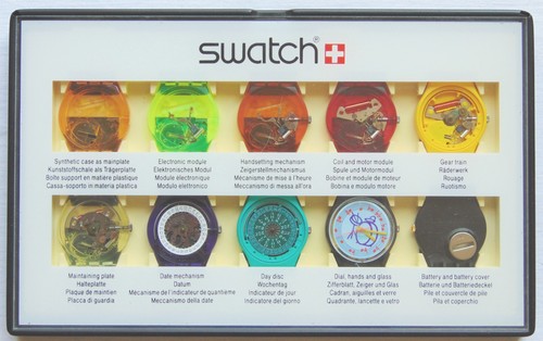 Swatch display schaukasten - /, /