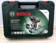 Bosch Akkuschrauber PSR 14,4 Li-2 im Koffer Komplettset 2x 2,5 Ah  Akku TOP !!!