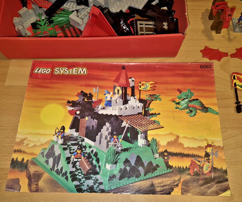 Lego 6082 burg drachenstein - lego, /