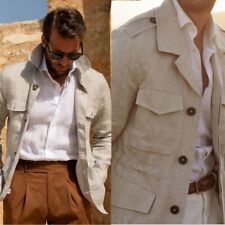 Herren-Jagdanzug Aus Leinen