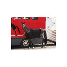 Abschwitzdecke "Exclusive Collection" Gold Edition schwarz-braun 135 cm  (E2R)