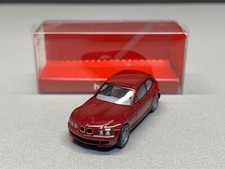 BMW Z3 M Coupe Sportwagen sports car wein rot 2/3-Türer Auto PKW Herpa H0 1:87