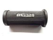 Fußrasten-Gummi für Ducati Königswelle 750 GT, paßt für Sandgußmodell, neuwertig