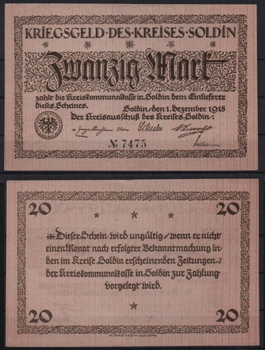 28244 notgeld soldin - [28244],