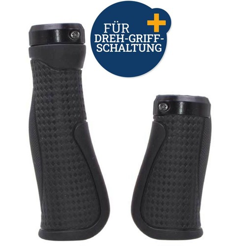 Set fahrradgriffe ergonomisch - set,
