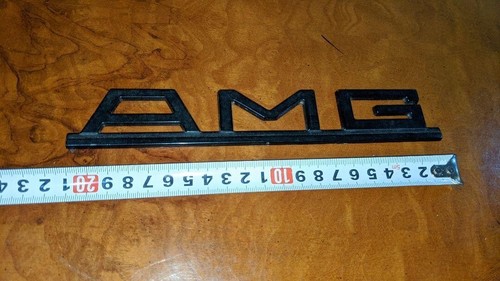 Mercedes benz w126 amg emblem - benz,