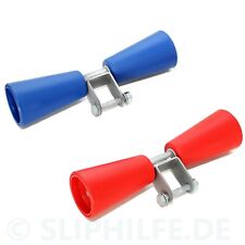 Trompetenrolle blau - Adapter