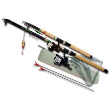 Paladin Angelset 2 Ruten Rolle Set Karpfenrute Spinnrute Angel Combo Kescher