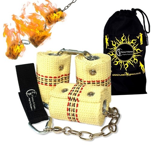 Flames games fire poi set - set,