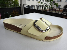 BIRKENSTOCK Madrid Big Buckle Sandalen Leder Gelb Germany Gr.41(US10) Normal Neu