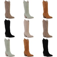 Damen Cowboystiefel Stiefel
