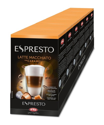 Espresto latte macchiato - latte,