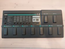 Korg A4 Bass Multieffektgerät Multi Effekt FX Pedal MultiFX Retro Schwarz