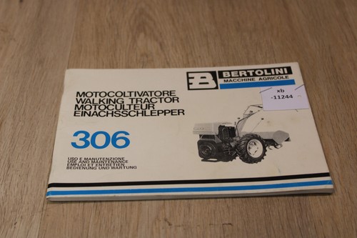 Bertolini einachsschlepper 306 - bertolini,