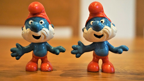 Papa schlumpf 20001 schleich - papa,