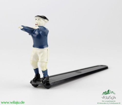 Ddr ersatzfigur torwart - ersatzfigur, blau