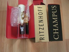 2 RITZENHOFF Sektgläser Champus , mit Originalverackung und Serviette 1997