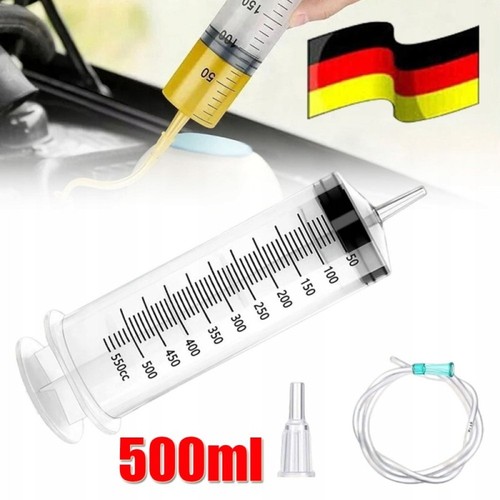 500ml spritze mit - spritze, schlauch