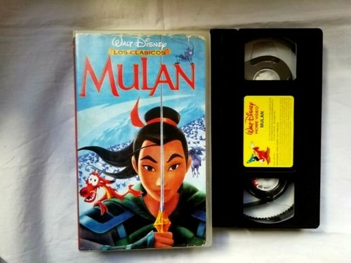 Mulan vhs walt - vhs,