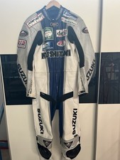 Original Suzuki Lederkombi Gr54 Absolut Neuwertig Nur 2-3 Getragen Top Zustand