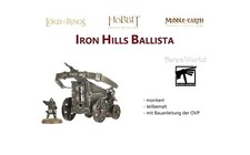 Top - Zwerge - Iron Hills Ballista - montiert - teilbemalt - Resin - GW - HdR