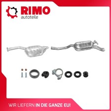 für Mercedes W124 300D Stufenheck Auspuff Auspuffanlage Mit Montagesatz
