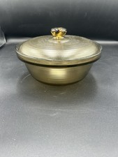 VINTAGE ARCOPAL BRAUN GLAS