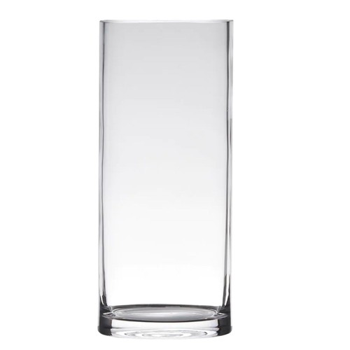 Dekoglas vase zylinder cold - zylinder,