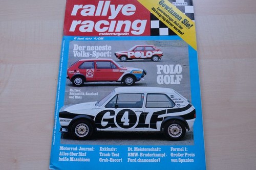 Rallye racing 1977 - rallye, 06/1977