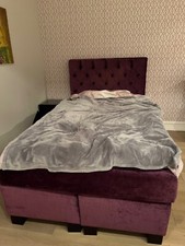 Elegantes Boxspringbett in