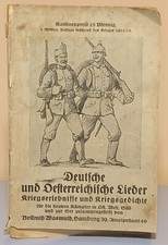 Wwi german and austrian - and, songs