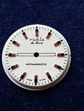 DDR RUHLA ZIFFERNBLATT