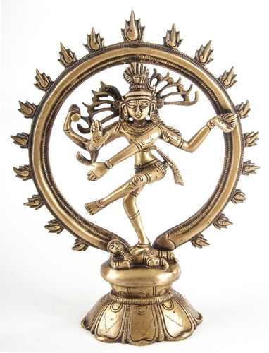 Shiva nataraj messing cm - shiva,