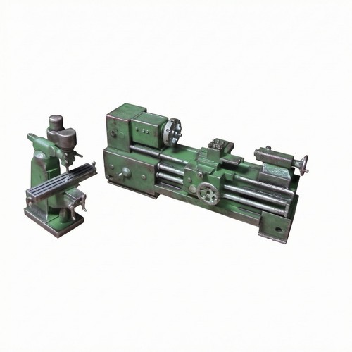 Miniatur drehmaschine lackiert - miniatur-drehmaschine,