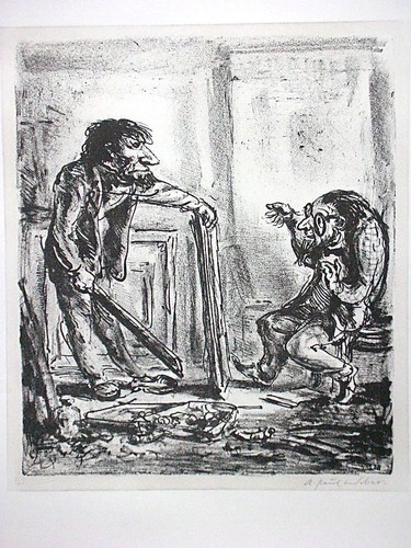 Paul weber lithographie - paul,