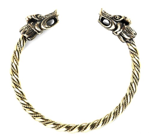 Bronze wikinger armreif gr - bronze,