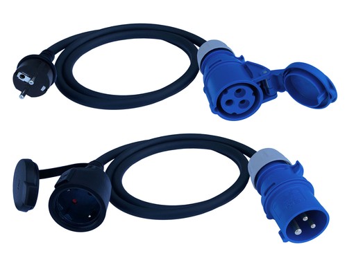 Adapter cee 16a - 2x,
