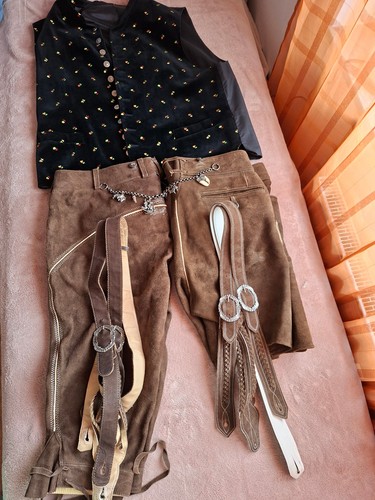 Trachtenlederhosen knie 1x - trachtenlederhosen, knie+1x