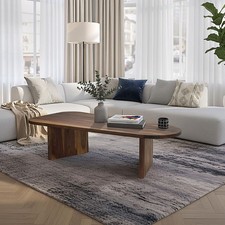 Couchtisch oval aus Sheesham