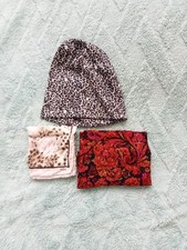 Damen Mütze und 2 Tücher Markenware Frühling/Sommer 3tlg.