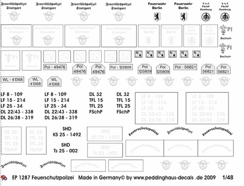 Peddinghaus decals 1287 - 1/48,