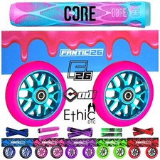 Fantic26 Stunt-Scooter Ersatzteile Bundle Odi Core Griffe Griptape 110mm Rollen