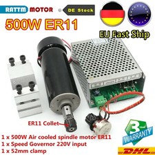 「DE」500W Frässpindel Air