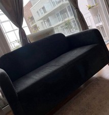 Schwarzes IKEA Sofa 2 Sitzer