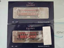 1X H0e, Liliput-Personenwagen B12 "Ried" Zillertalbahn 2.Klasse,Epoche 5,L371112