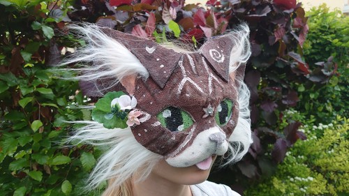 Therian maske cat mask - therian,